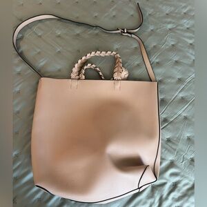 Jules Kae Blush Pink Tote Bag